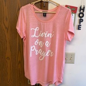 Brand new T-shirt just tried on once too big